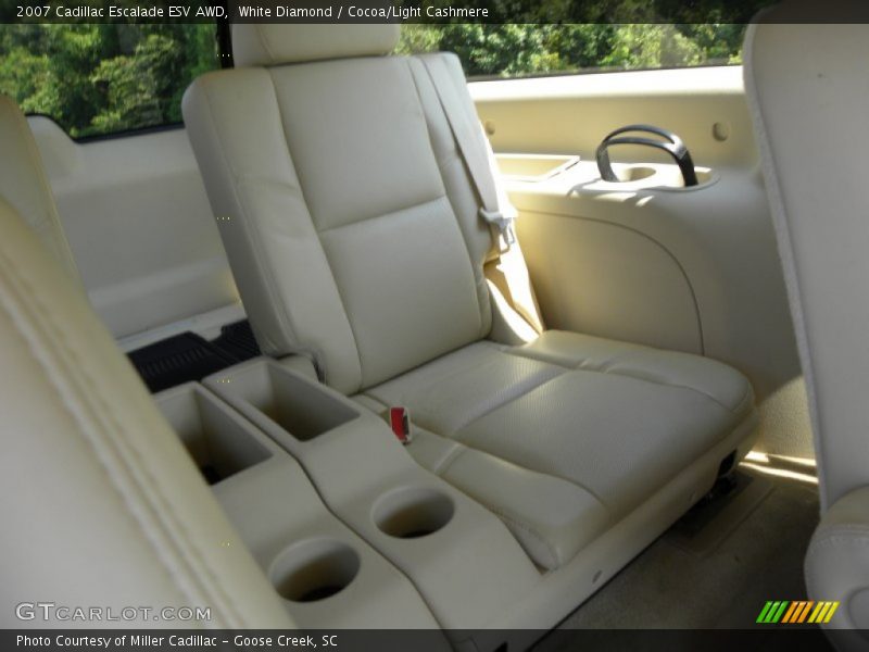 White Diamond / Cocoa/Light Cashmere 2007 Cadillac Escalade ESV AWD