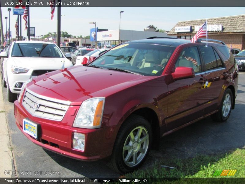 Red Line / Light Neutral 2005 Cadillac SRX V8