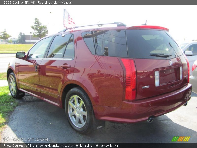 Red Line / Light Neutral 2005 Cadillac SRX V8