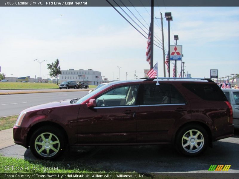 Red Line / Light Neutral 2005 Cadillac SRX V8