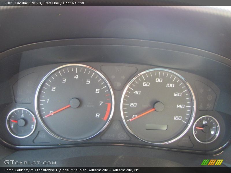 Red Line / Light Neutral 2005 Cadillac SRX V8