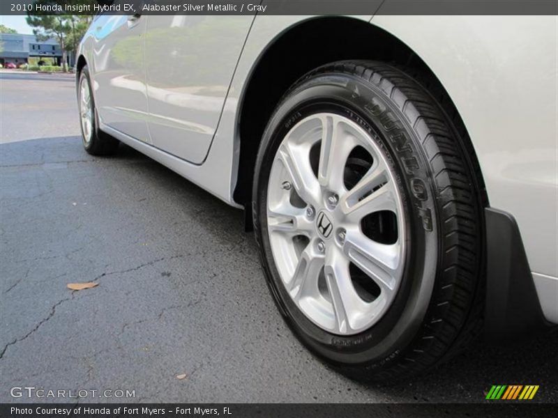 Alabaster Silver Metallic / Gray 2010 Honda Insight Hybrid EX