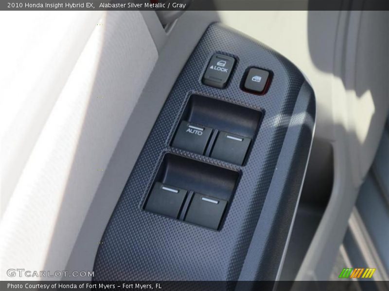 Alabaster Silver Metallic / Gray 2010 Honda Insight Hybrid EX
