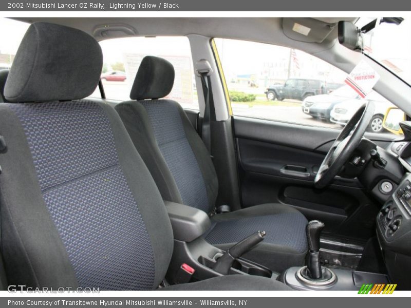  2002 Lancer OZ Rally Black Interior