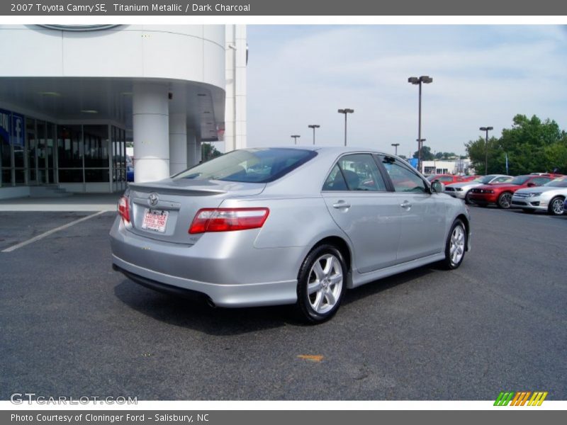 Titanium Metallic / Dark Charcoal 2007 Toyota Camry SE
