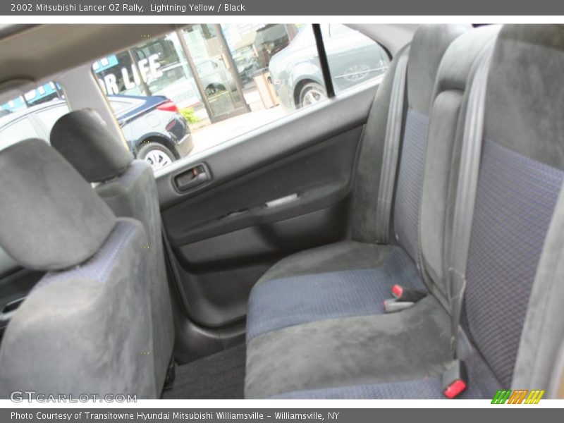  2002 Lancer OZ Rally Black Interior