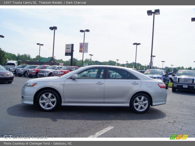Titanium Metallic / Dark Charcoal 2007 Toyota Camry SE