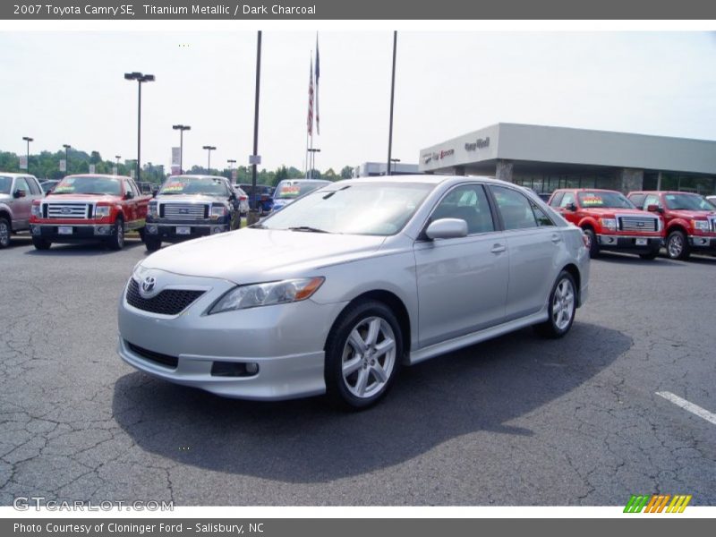 Titanium Metallic / Dark Charcoal 2007 Toyota Camry SE