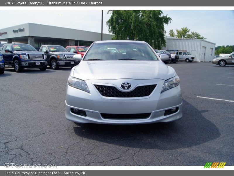 Titanium Metallic / Dark Charcoal 2007 Toyota Camry SE