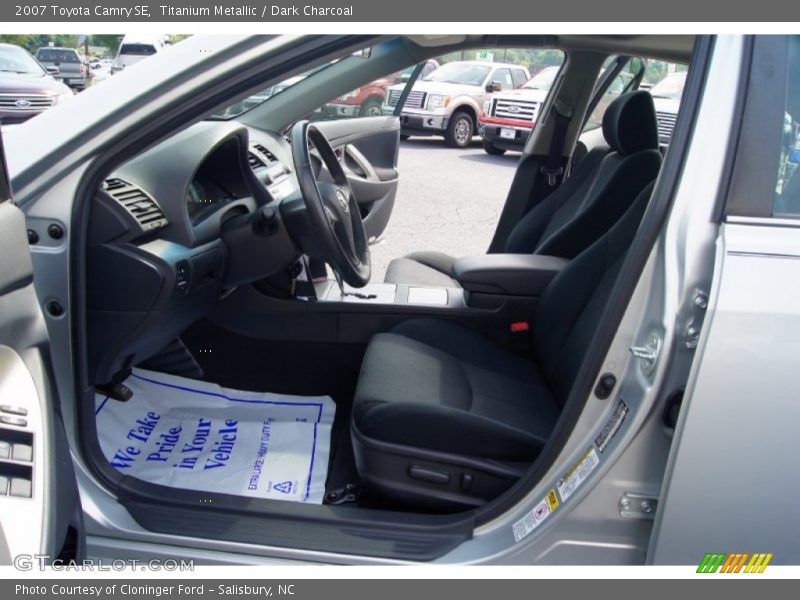 Titanium Metallic / Dark Charcoal 2007 Toyota Camry SE