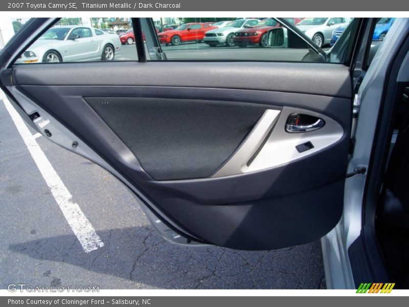 Titanium Metallic / Dark Charcoal 2007 Toyota Camry SE