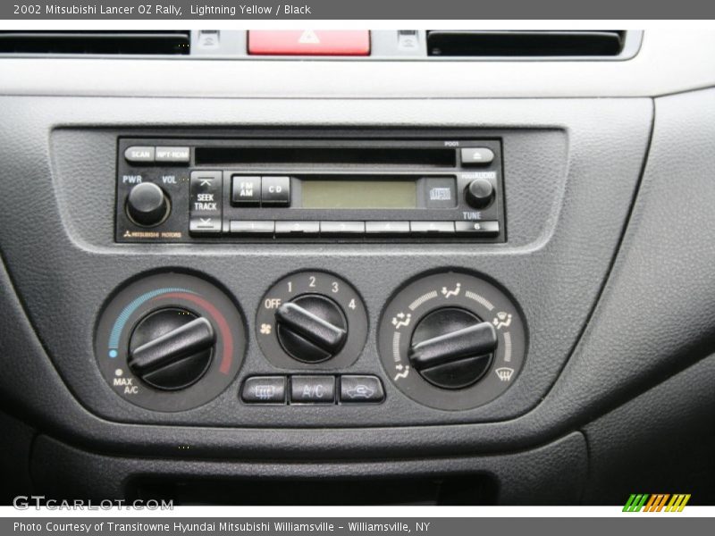 Controls of 2002 Lancer OZ Rally