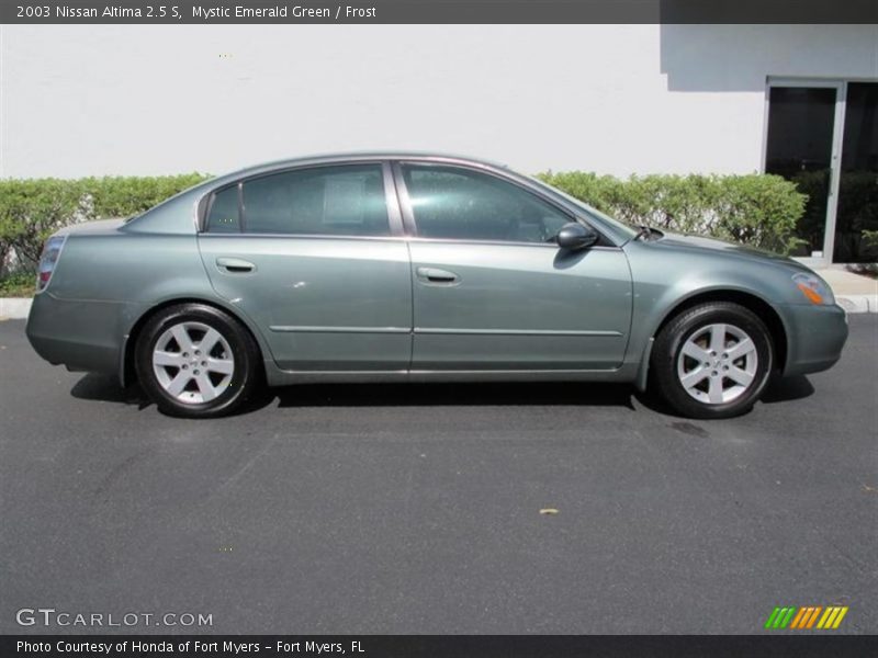 Mystic Emerald Green / Frost 2003 Nissan Altima 2.5 S