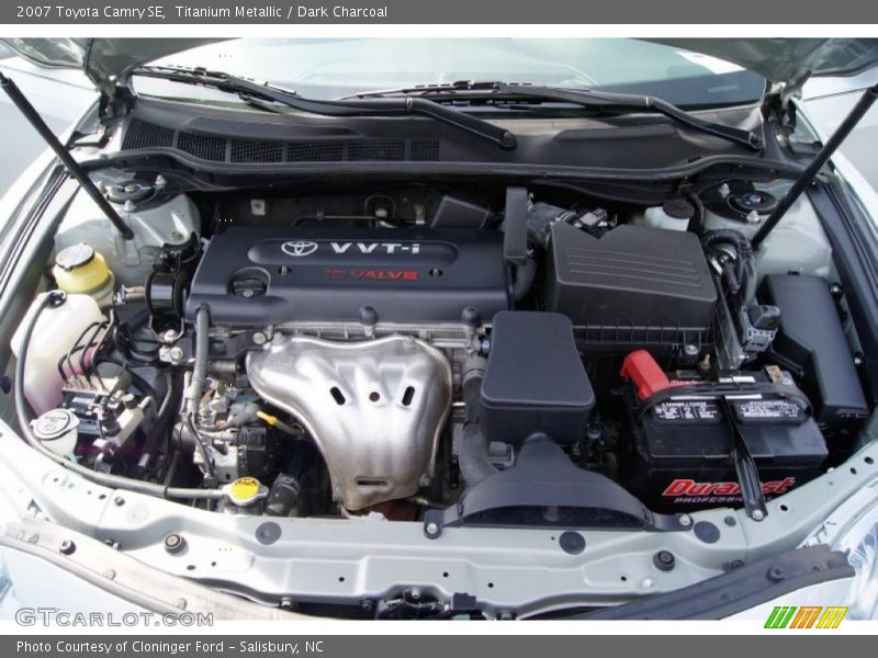 Titanium Metallic / Dark Charcoal 2007 Toyota Camry SE