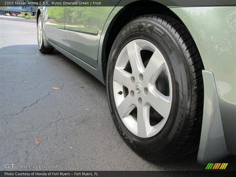 Mystic Emerald Green / Frost 2003 Nissan Altima 2.5 S
