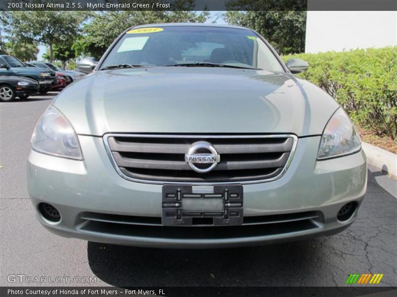 Mystic Emerald Green / Frost 2003 Nissan Altima 2.5 S