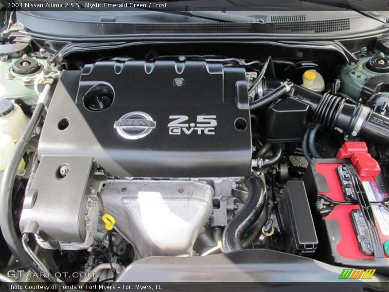 Mystic Emerald Green / Frost 2003 Nissan Altima 2.5 S