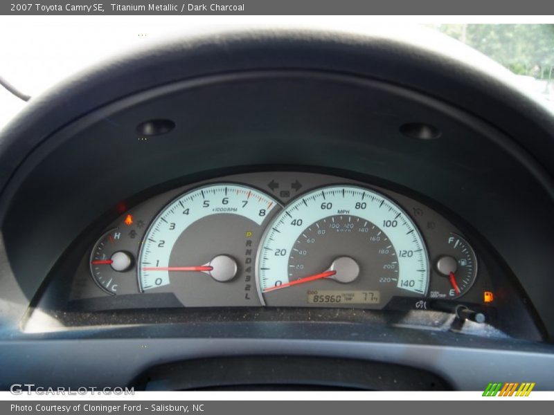 Titanium Metallic / Dark Charcoal 2007 Toyota Camry SE