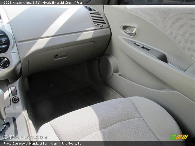 Mystic Emerald Green / Frost 2003 Nissan Altima 2.5 S