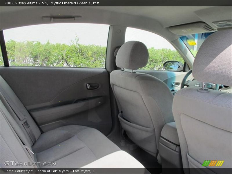 Mystic Emerald Green / Frost 2003 Nissan Altima 2.5 S