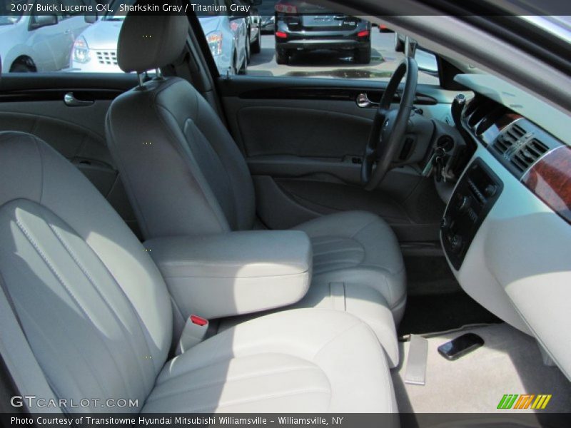 Sharkskin Gray / Titanium Gray 2007 Buick Lucerne CXL