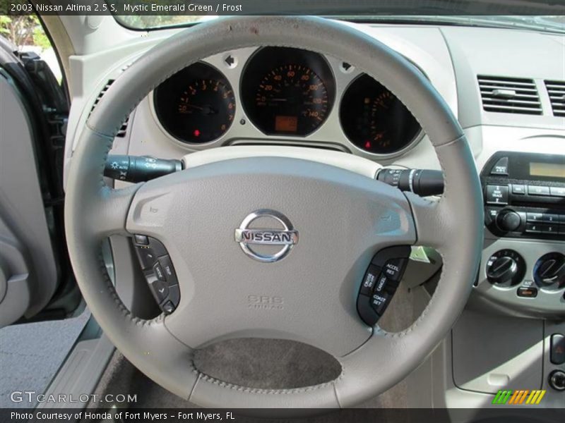 Mystic Emerald Green / Frost 2003 Nissan Altima 2.5 S