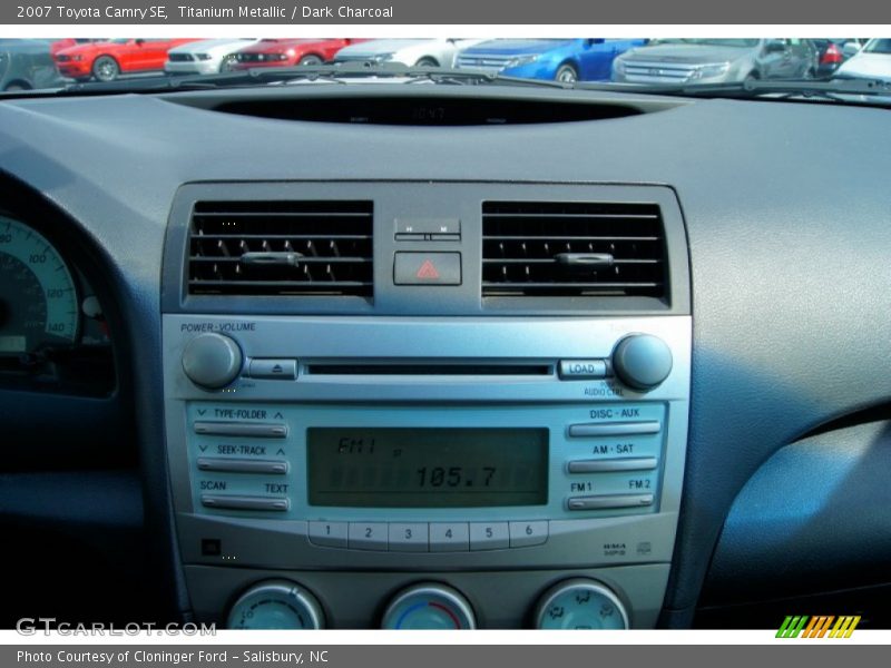 Titanium Metallic / Dark Charcoal 2007 Toyota Camry SE