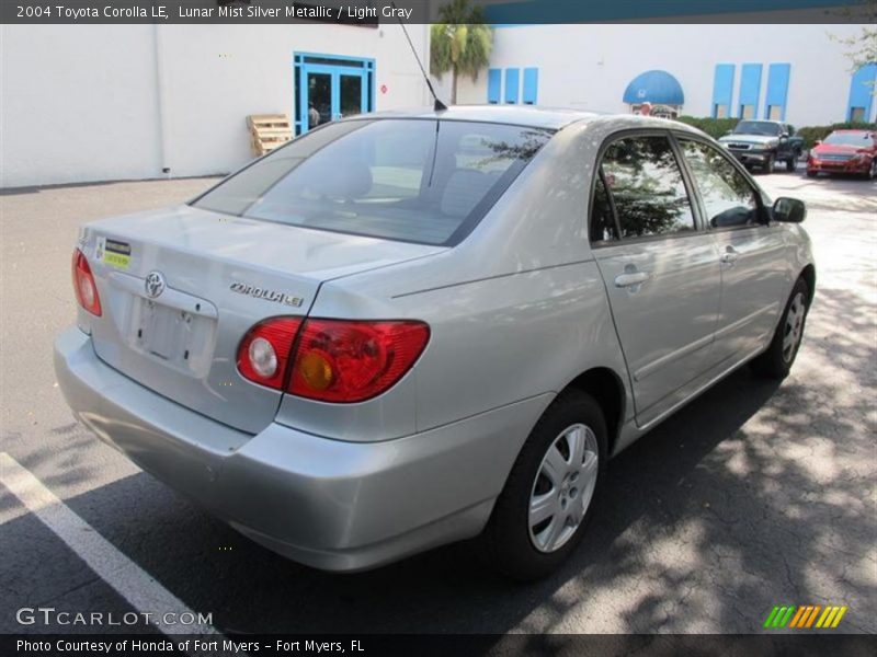 Lunar Mist Silver Metallic / Light Gray 2004 Toyota Corolla LE