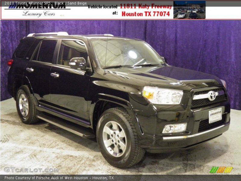 Black / Sand Beige 2010 Toyota 4Runner SR5