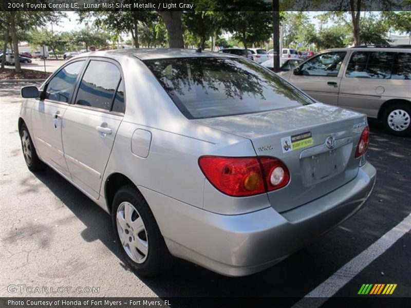 Lunar Mist Silver Metallic / Light Gray 2004 Toyota Corolla LE