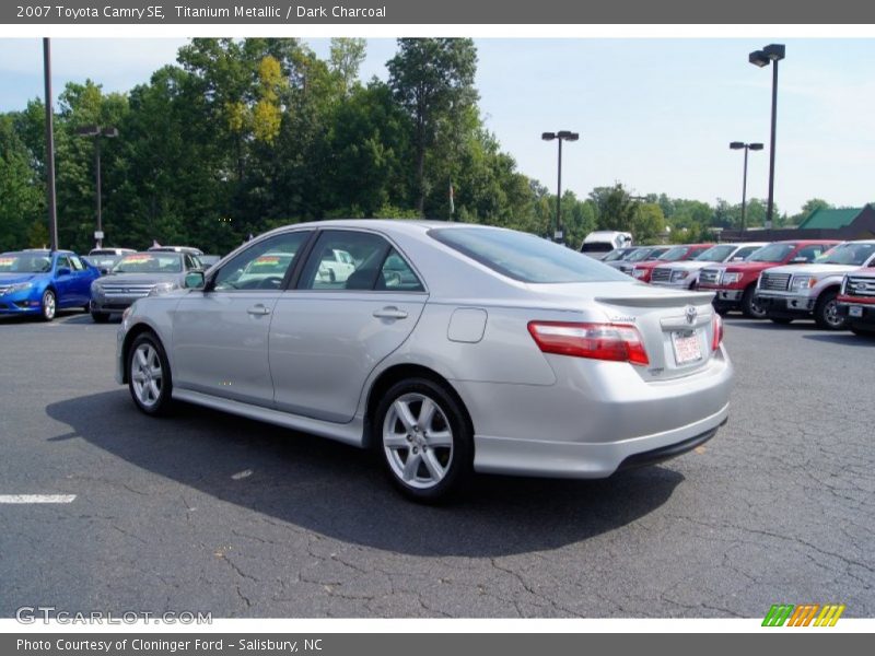Titanium Metallic / Dark Charcoal 2007 Toyota Camry SE