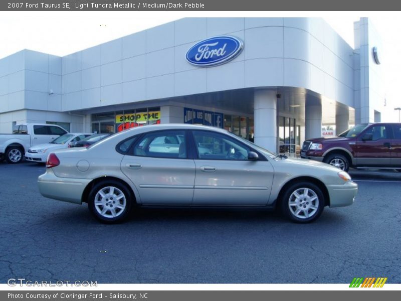 Light Tundra Metallic / Medium/Dark Pebble 2007 Ford Taurus SE