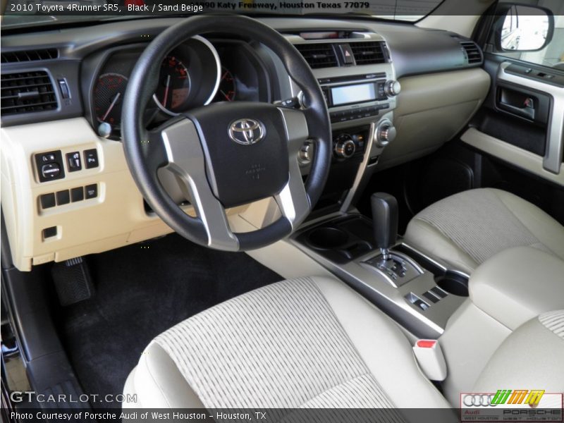 Black / Sand Beige 2010 Toyota 4Runner SR5