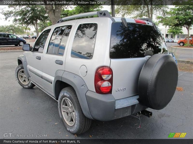 Bright Silver Metallic / Medium Slate Gray 2006 Jeep Liberty Renegade