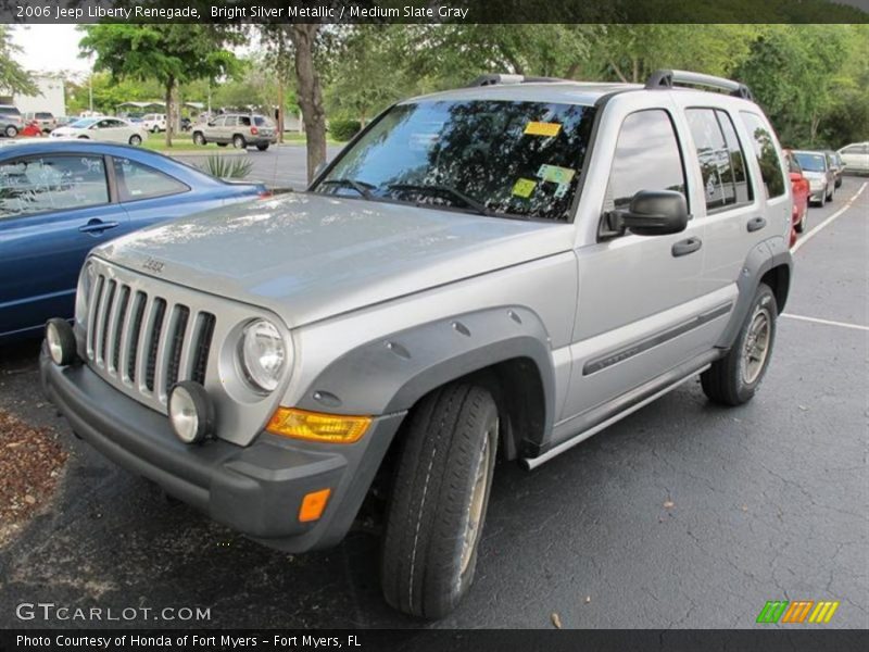 Bright Silver Metallic / Medium Slate Gray 2006 Jeep Liberty Renegade