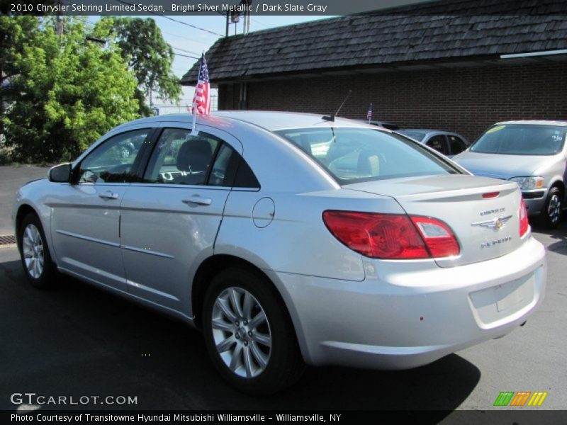 Bright Silver Metallic / Dark Slate Gray 2010 Chrysler Sebring Limited Sedan