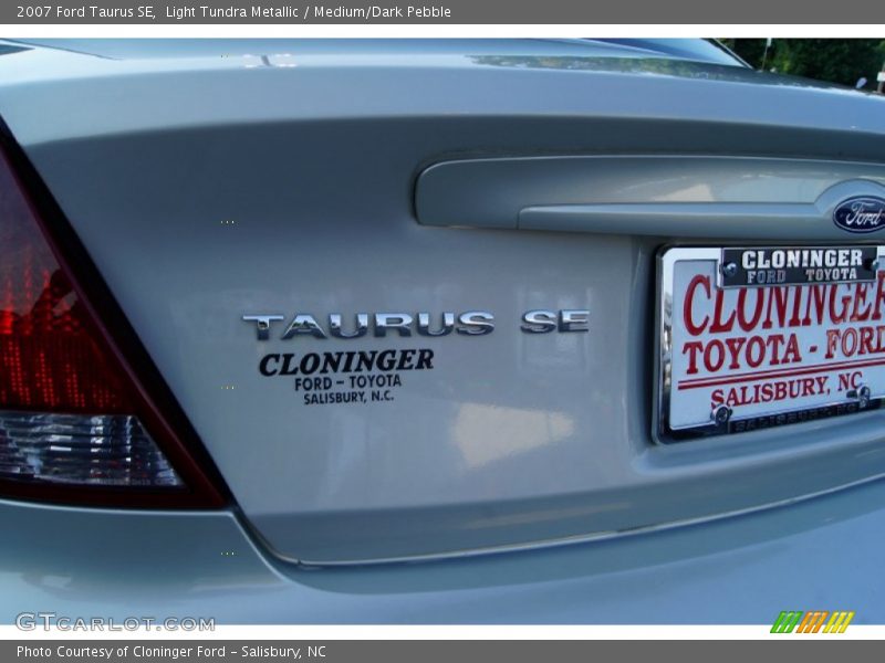 Light Tundra Metallic / Medium/Dark Pebble 2007 Ford Taurus SE