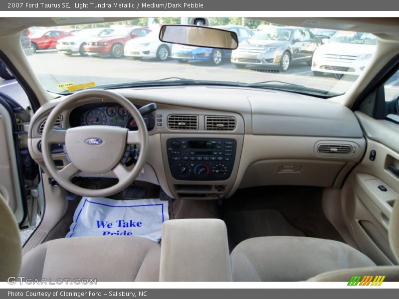 Light Tundra Metallic / Medium/Dark Pebble 2007 Ford Taurus SE
