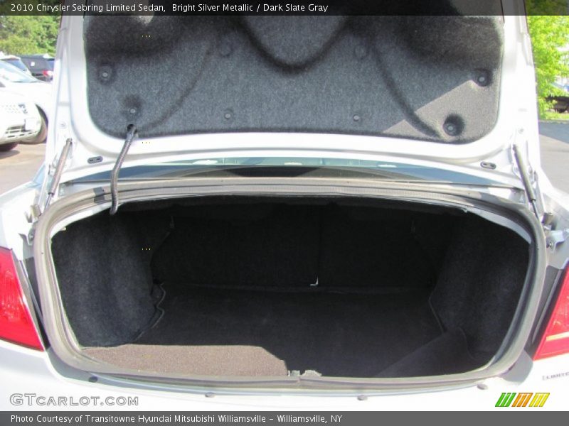 Bright Silver Metallic / Dark Slate Gray 2010 Chrysler Sebring Limited Sedan