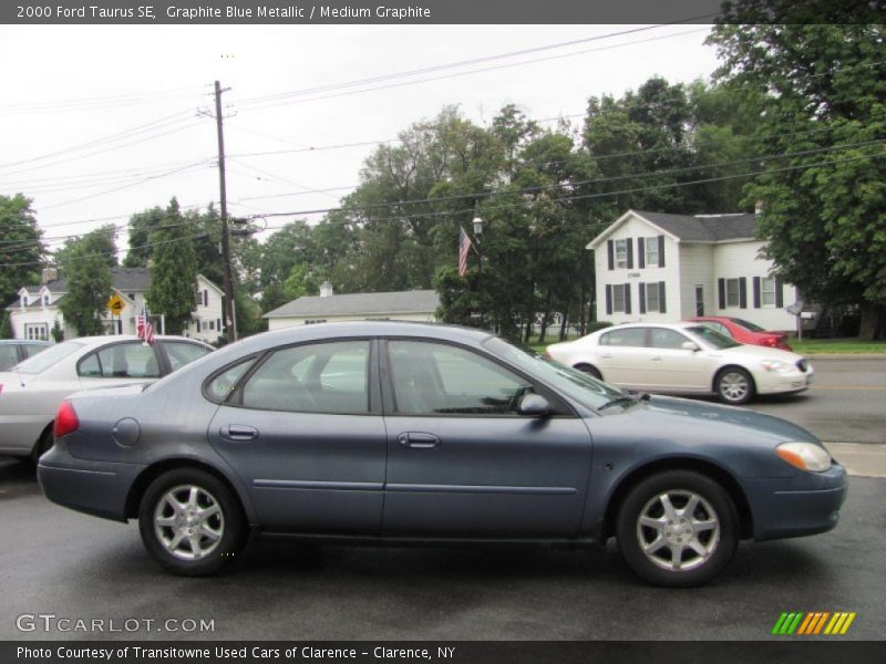 Graphite Blue Metallic / Medium Graphite 2000 Ford Taurus SE