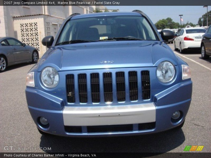 Marine Blue Pearlcoat / Pastel Slate Gray 2007 Jeep Compass Limited 4x4
