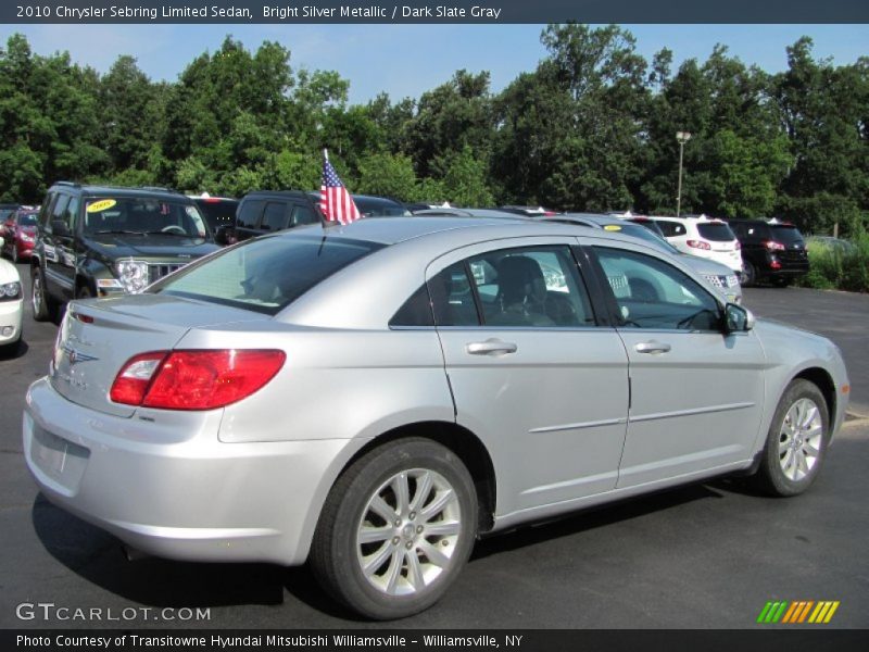 Bright Silver Metallic / Dark Slate Gray 2010 Chrysler Sebring Limited Sedan