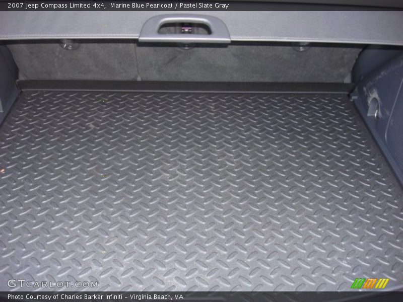 Marine Blue Pearlcoat / Pastel Slate Gray 2007 Jeep Compass Limited 4x4