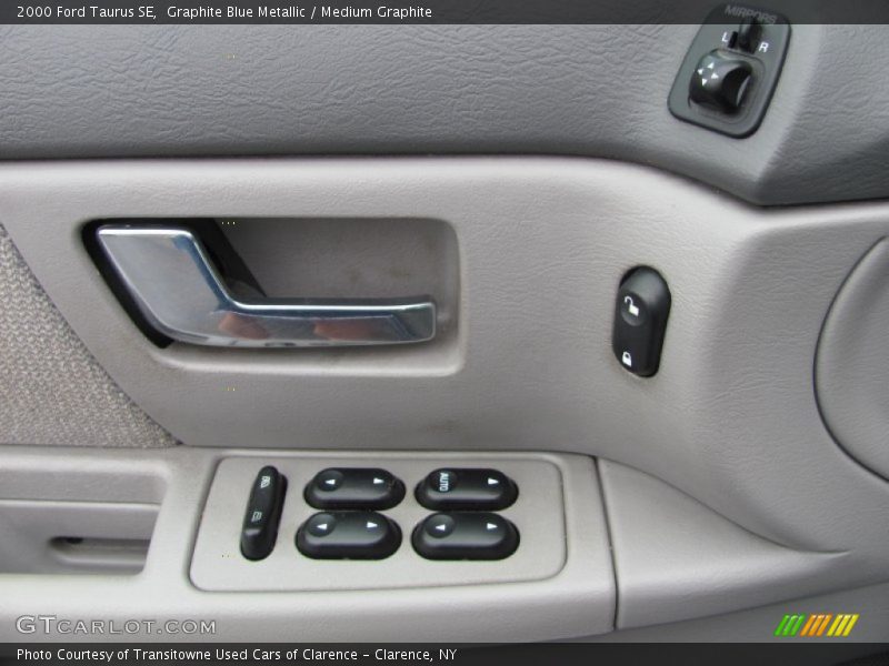 Graphite Blue Metallic / Medium Graphite 2000 Ford Taurus SE