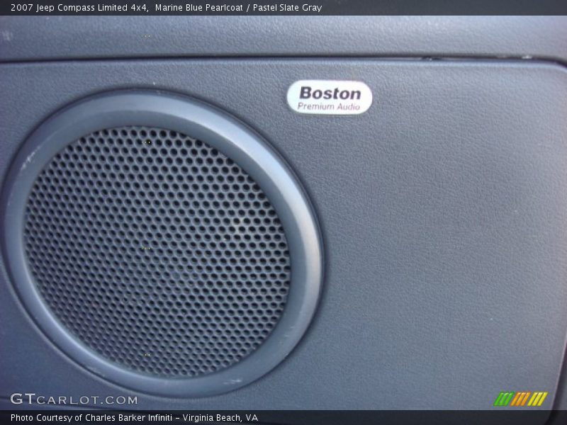 Marine Blue Pearlcoat / Pastel Slate Gray 2007 Jeep Compass Limited 4x4