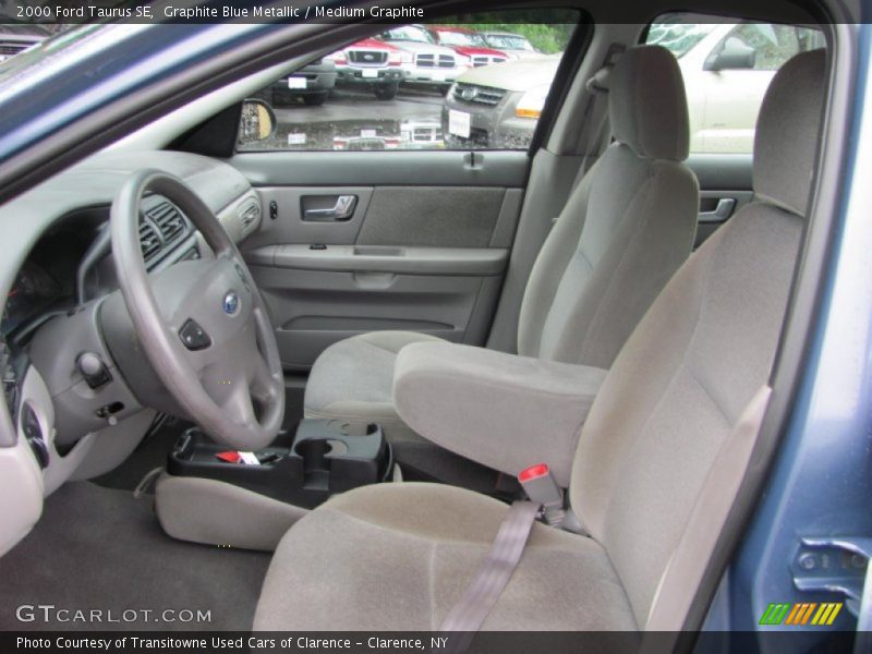  2000 Taurus SE Medium Graphite Interior