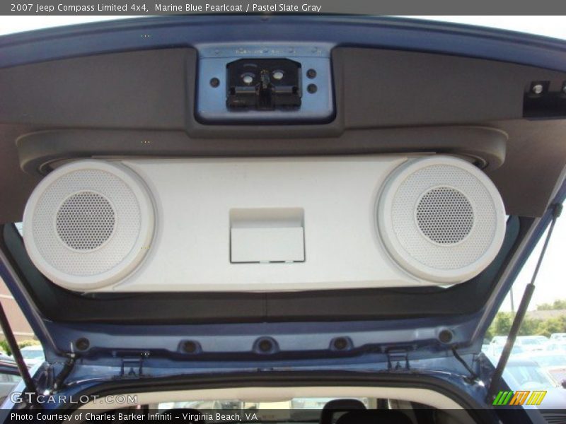 Marine Blue Pearlcoat / Pastel Slate Gray 2007 Jeep Compass Limited 4x4