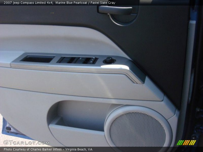 Marine Blue Pearlcoat / Pastel Slate Gray 2007 Jeep Compass Limited 4x4