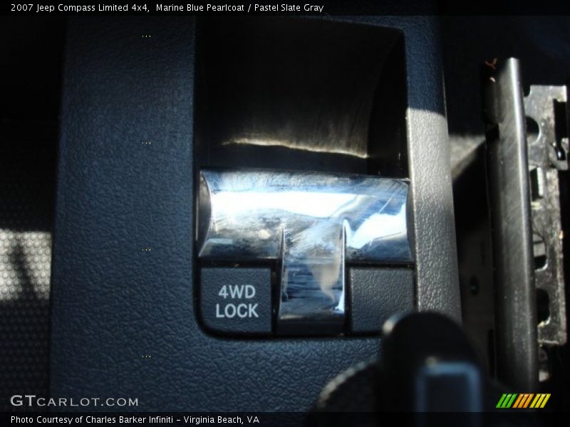 Marine Blue Pearlcoat / Pastel Slate Gray 2007 Jeep Compass Limited 4x4