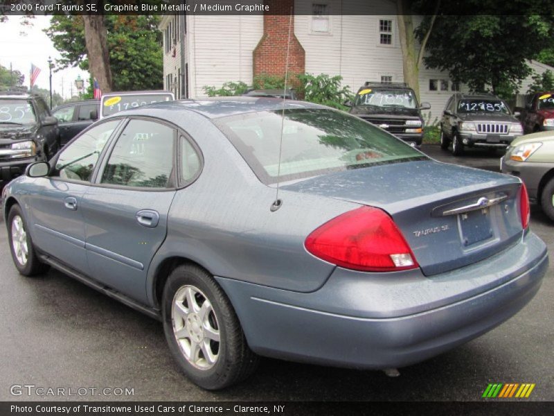 Graphite Blue Metallic / Medium Graphite 2000 Ford Taurus SE